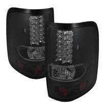 Ford F150 Styleside 04-08 (Passar ej Heritage & SVT) LED Bakljus - Svarta Röktonade Spyder Auto
